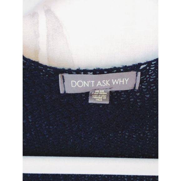 AEO comfy knit navy blue cardigan 🍃 - Picture 4 of 4